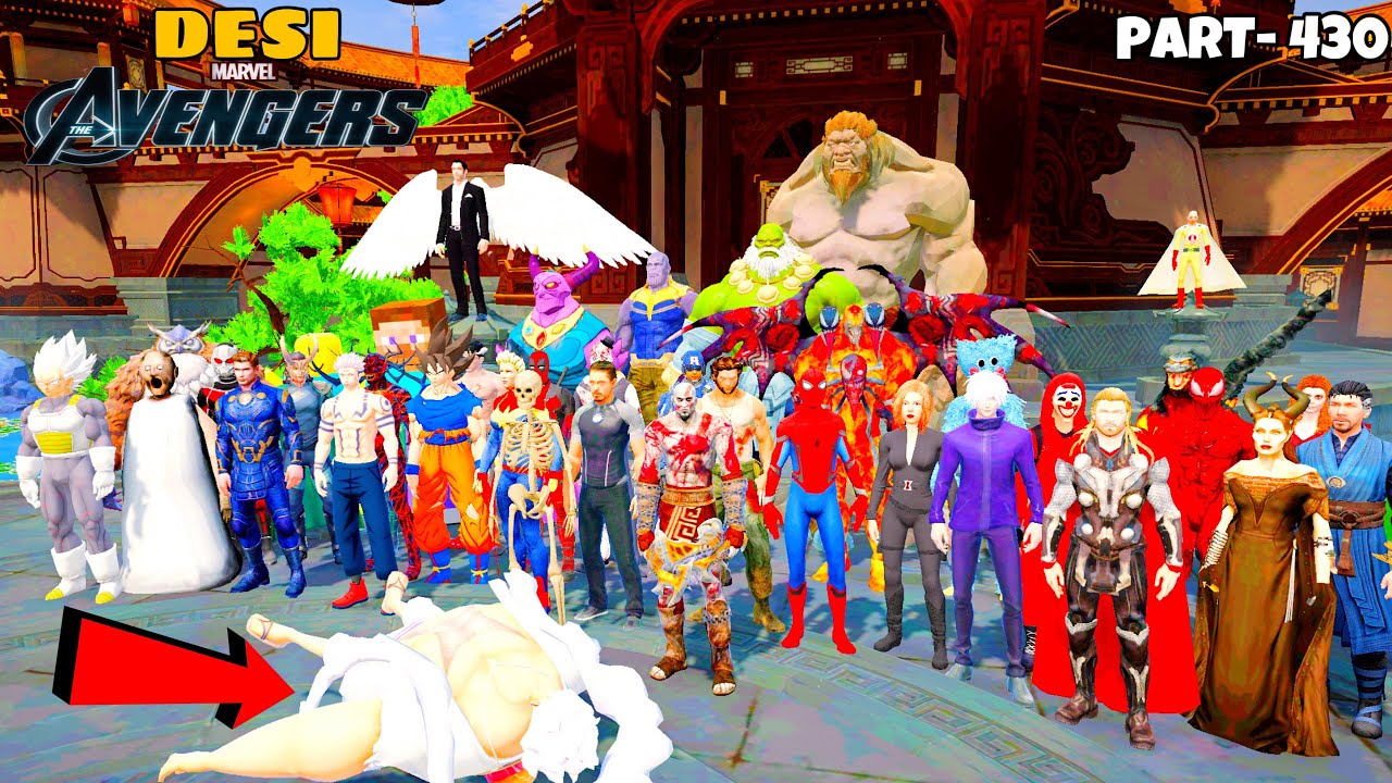 DESI Avengers and KRATOS Finally Did End of SUN GOD in GTA 5 | GTA V MODS #430