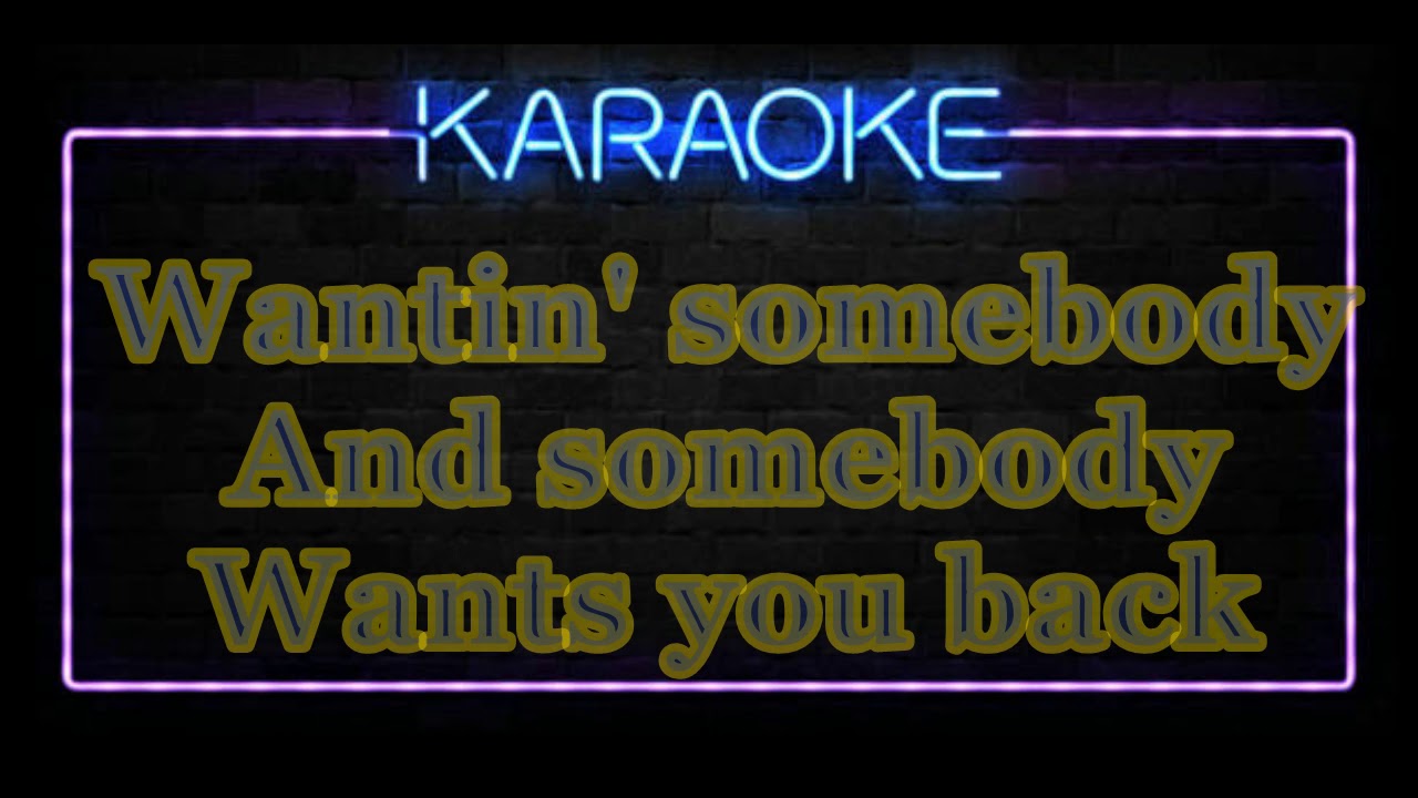 Teddy Pendergrass - (Karaoke) Somebody Loves You Back