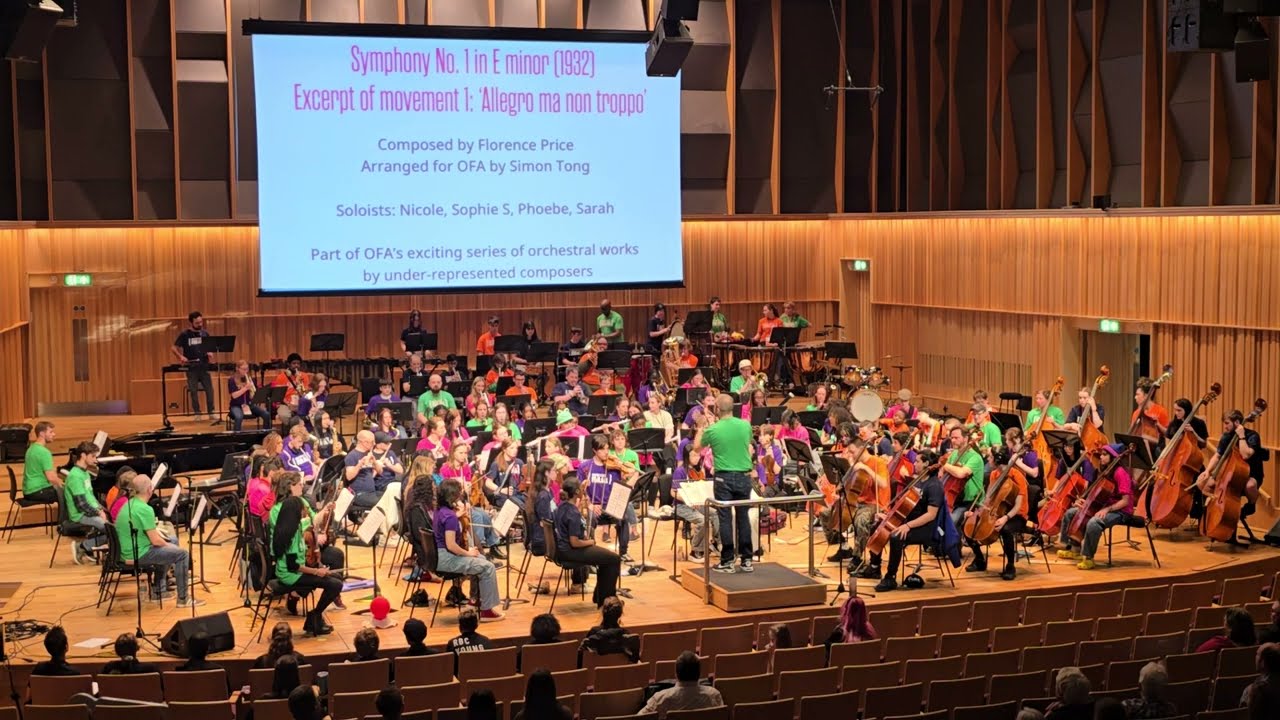 ‘Allegro’ from Florence Price’s Symphony No.1 in E minor performed by National Orchestra for All