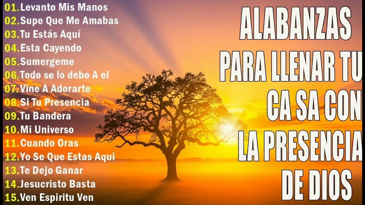 MÚSICA CRISTIANA 2026 - PODEROSAS ALABANZAS CRISTIANAS ADORACION - LEVANTO MIS MANOS