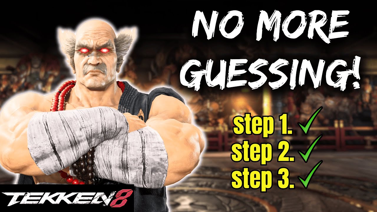 КАК КОНТРИТЬ НЕЙТРАЛЬНЫЙ ХЕЙХАЧИ В TEKKEN 8! ПОЛНОЕ РУКОВОДСТВО ПО АНТИ-УПРАВЛЕНИЮ