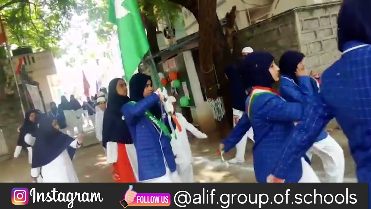 Independence Day Marchpast | Alif High School Chandanagar