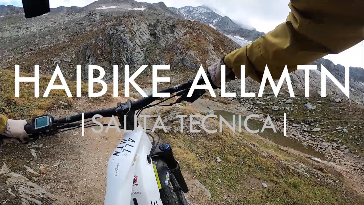 Salita tecnica con Haibike Allmtn 3.0
