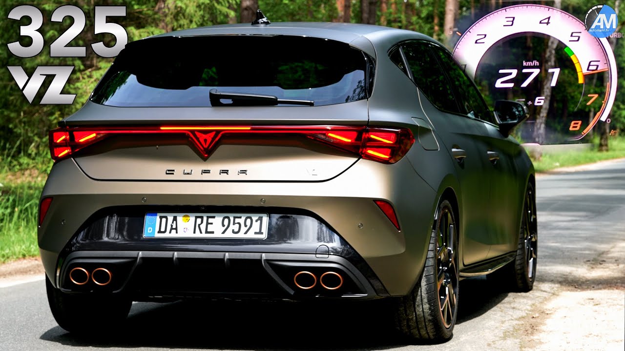 NEW! CUPRA Leon VZ (325hp) | 0-270 km/h acceleration🏁| by Automann in 4K