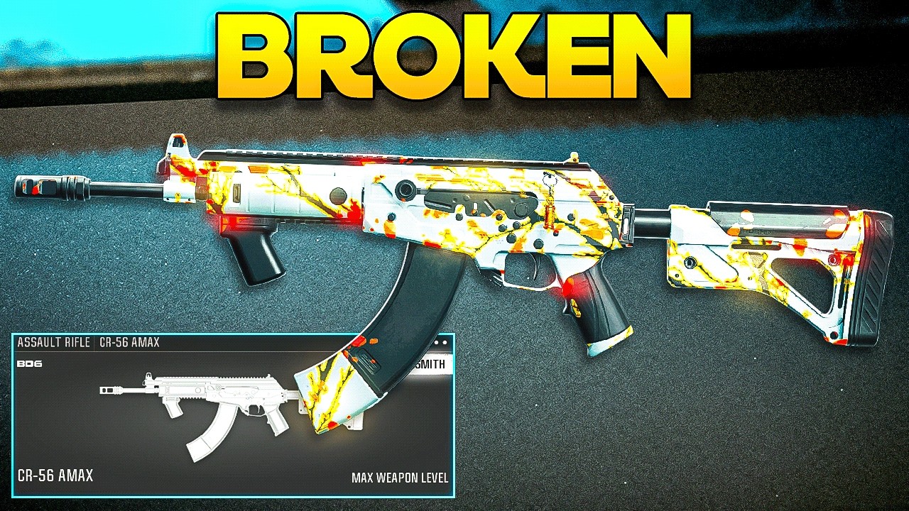 this NEW AMAX CLASS is *BROKEN* in WARZONE!👑 (Best CR-56 AMAX Class Setup)