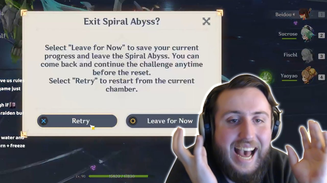 New Spiral Abyss 3.7 OH NO