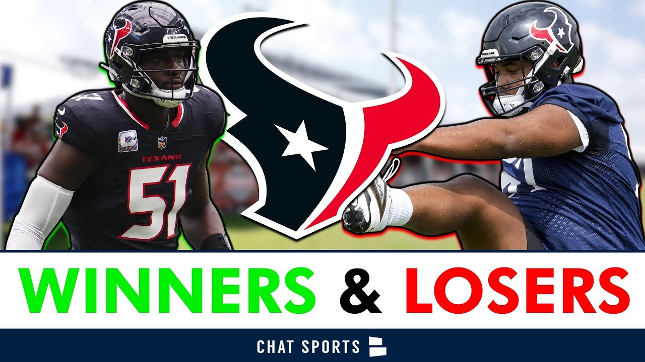 Houston Texans Winners & Losers During Training Camp So Far…