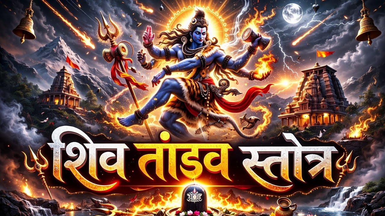 Shiv Tandav Stotram | Powerful Shiv Mantra | Har Har Mahadev#shiv #shivtandav #harharmahadev