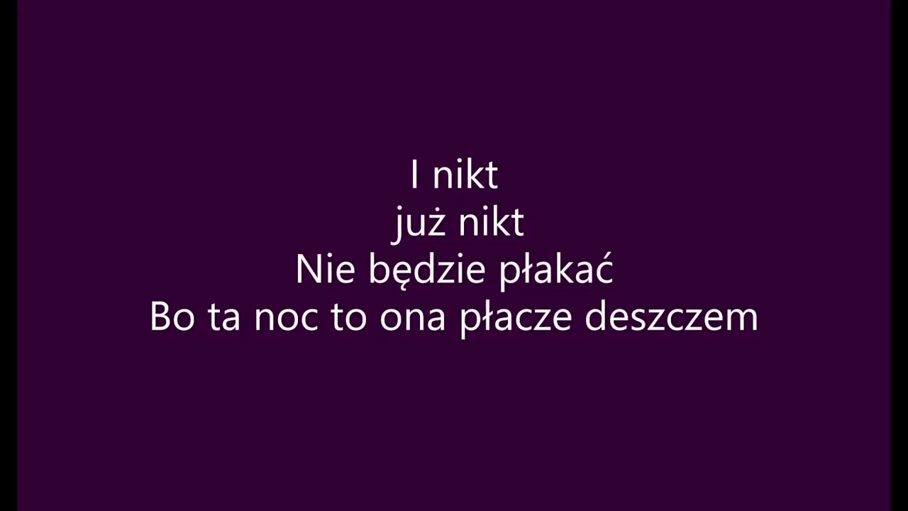 Imię deszczu - Andrzej Piaseczny (tekst)