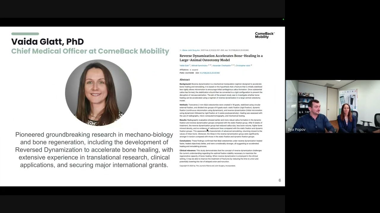 How We Accelerate Bone Healing & Cut Reoperation Rates. CBM Investors Demo 05/06/2025