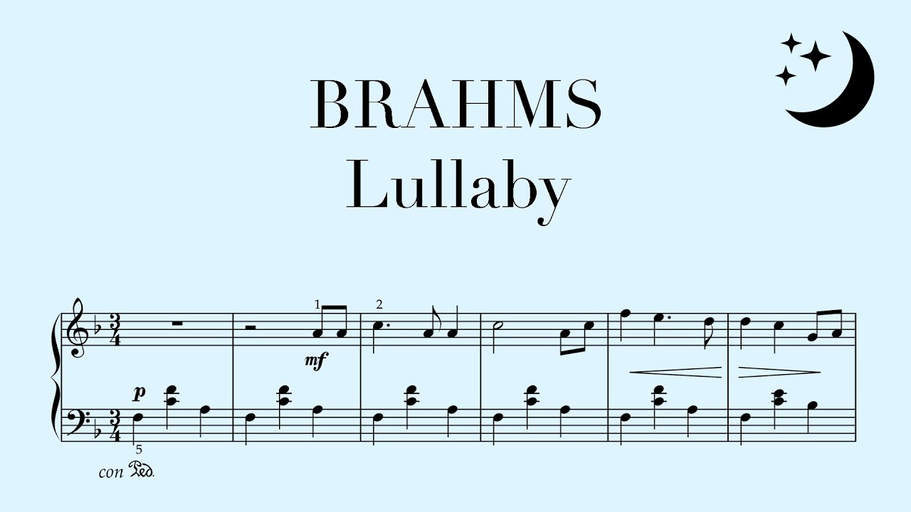 Brahms Lullaby - Easy Arrangement