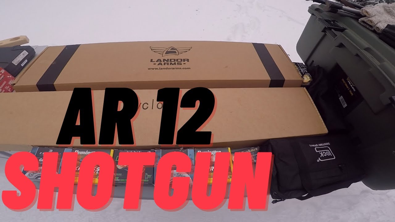 Landor Arms AR12 Shotgun - Unboxing and shooting #8 Birdshot