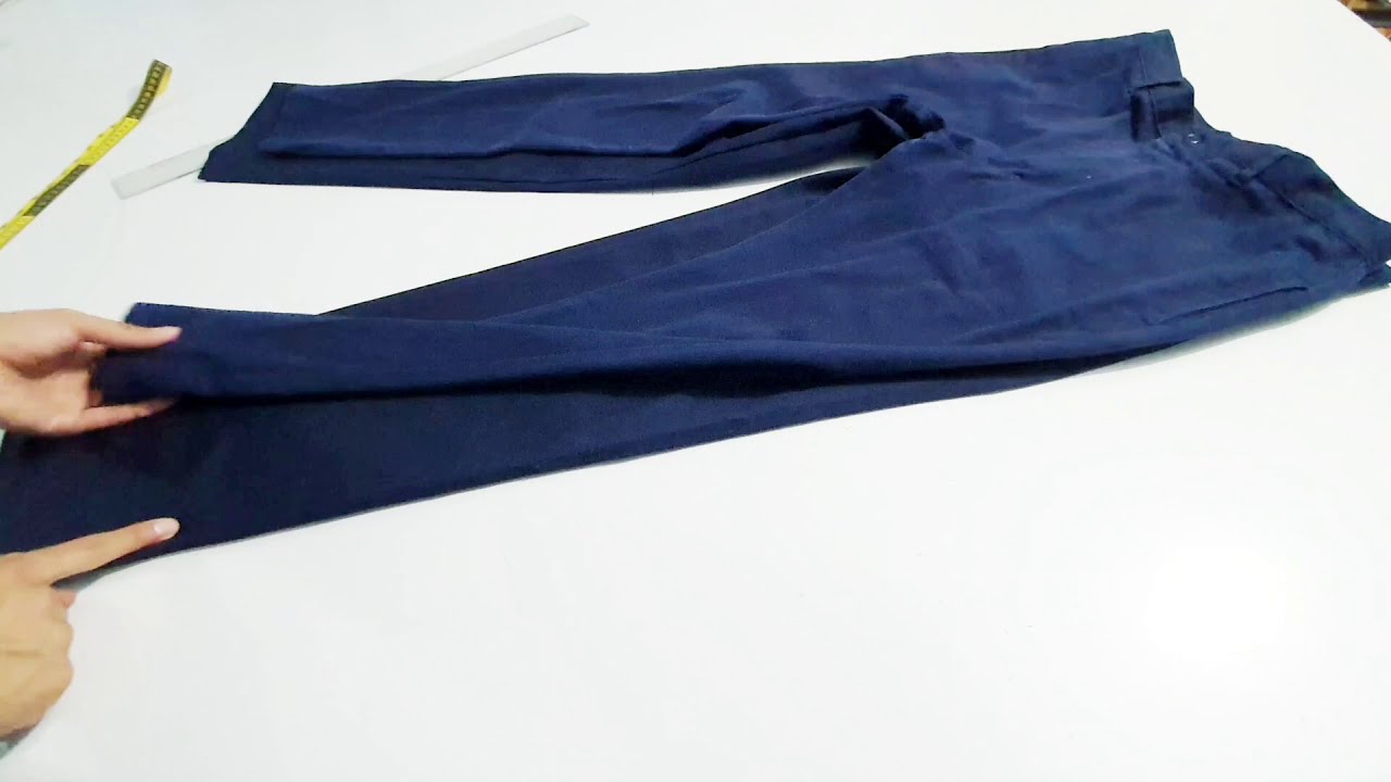 Cómo reducir un pantalón ancho de las piernas