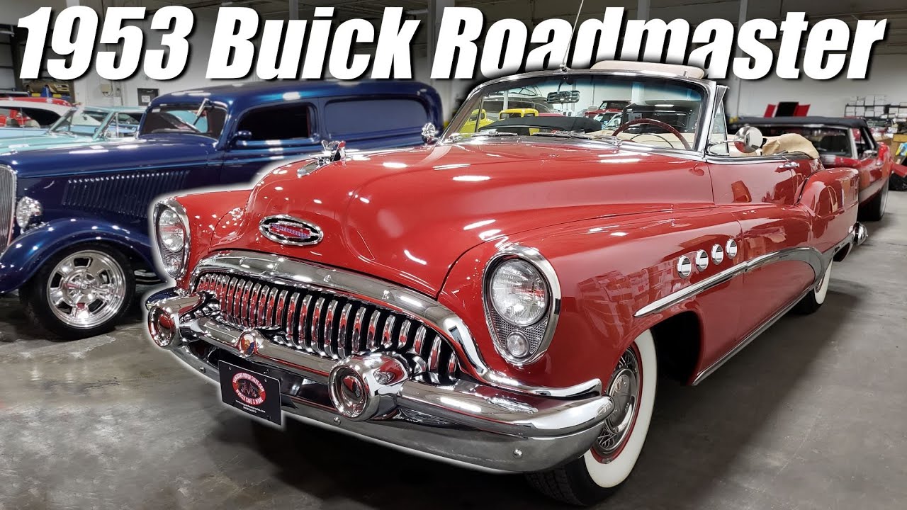 Продаётся кабриолет Buick Roadmaster 1953 года, Vanguard Motor Sales #4298