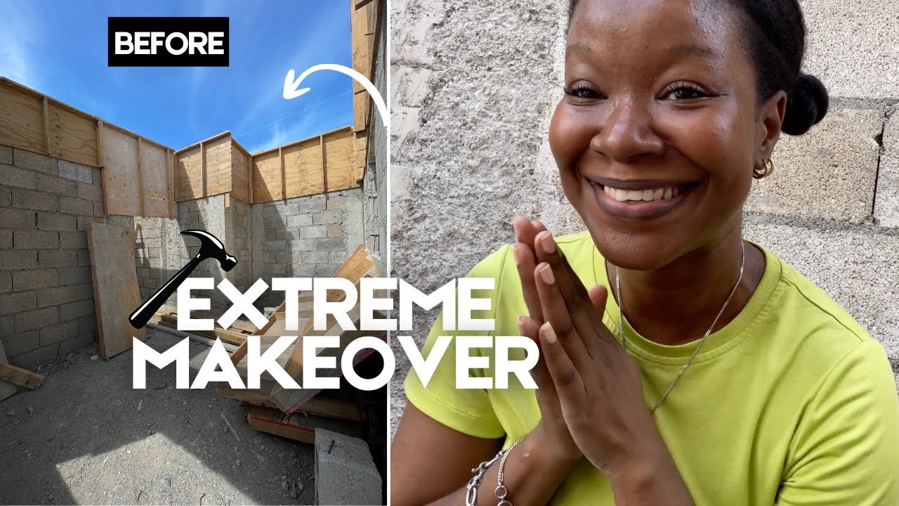*EXTREME* Jamaica Home Makeover | Second Floor Roof Reveal! Ep 2
