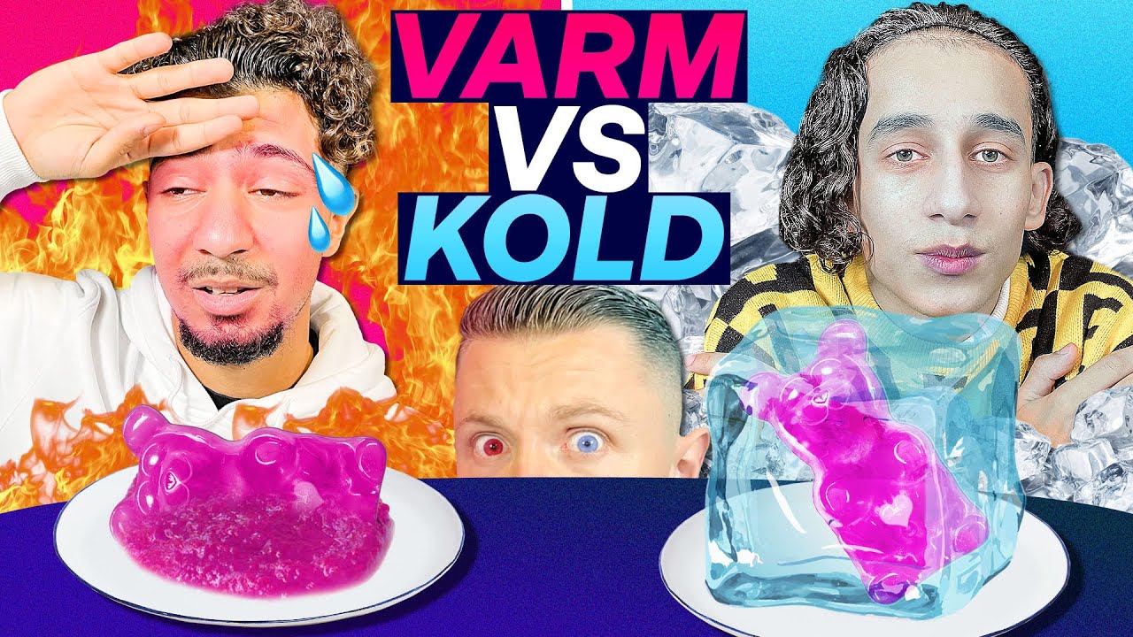 Kogende cola vs. frossen pizza - hvad er klammest?