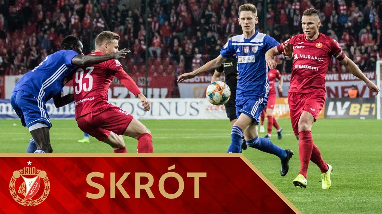 Skrót meczu: Widzew Łódź - Pogoń Siedlce 7:3