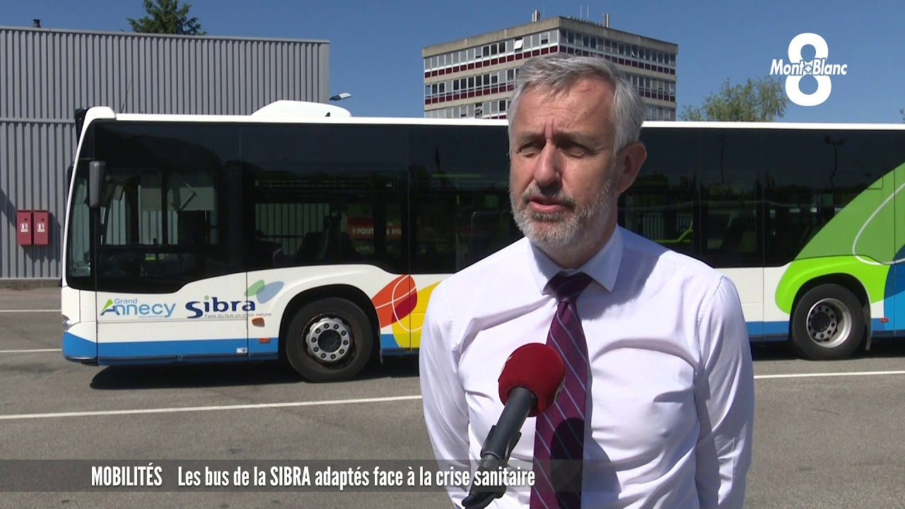 Les bus de la SIBRA adaptés face à la crise sanitaire