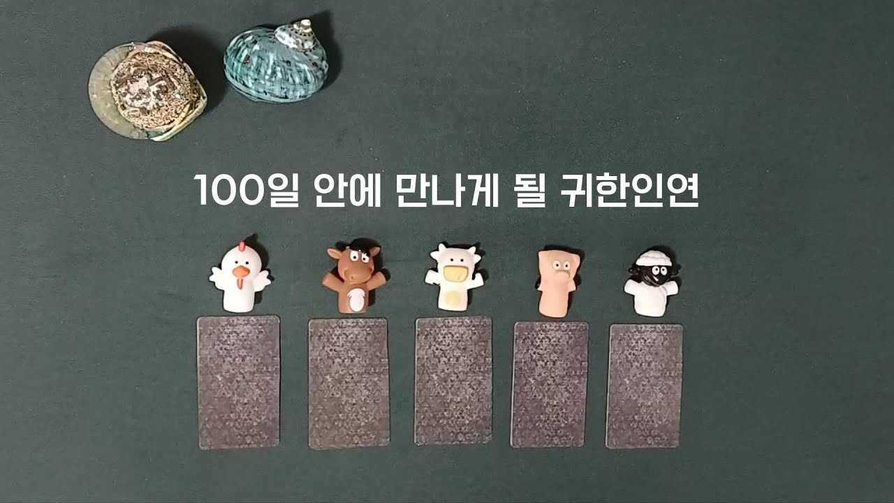 [타로] 100일 안에 만나게 될 귀한인연