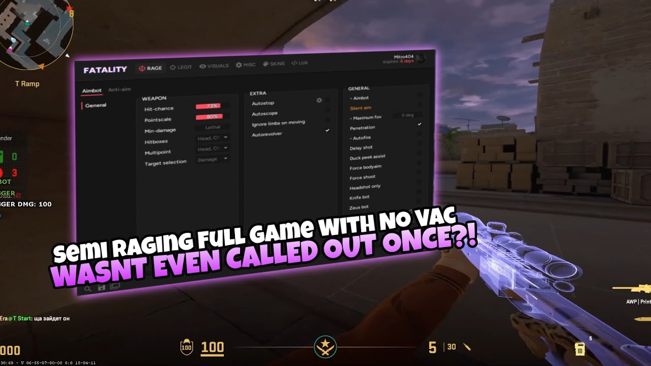 Fatality Semi Raging Full game in Comp without even being SUSPECTED