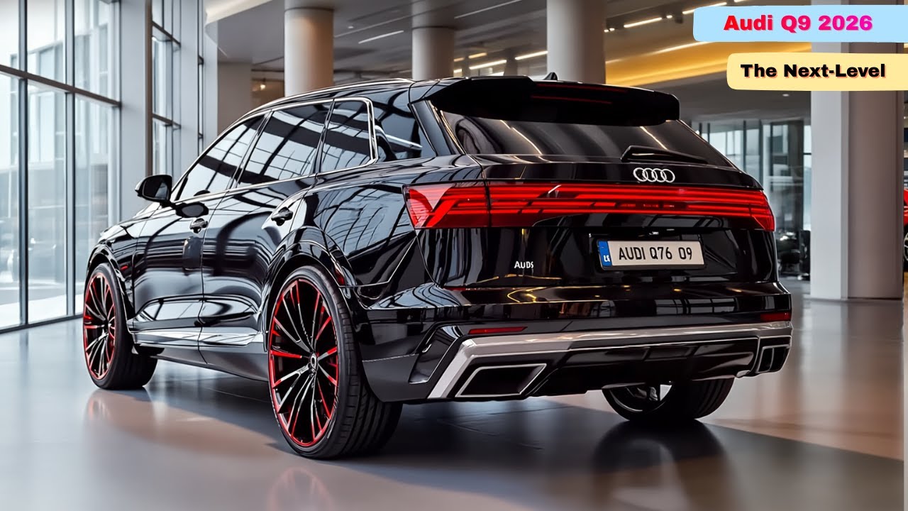 Audi Q9 2026 поднимает планку! Флагманский внедорожник со смелым дизайном и роскошью нового уровня.