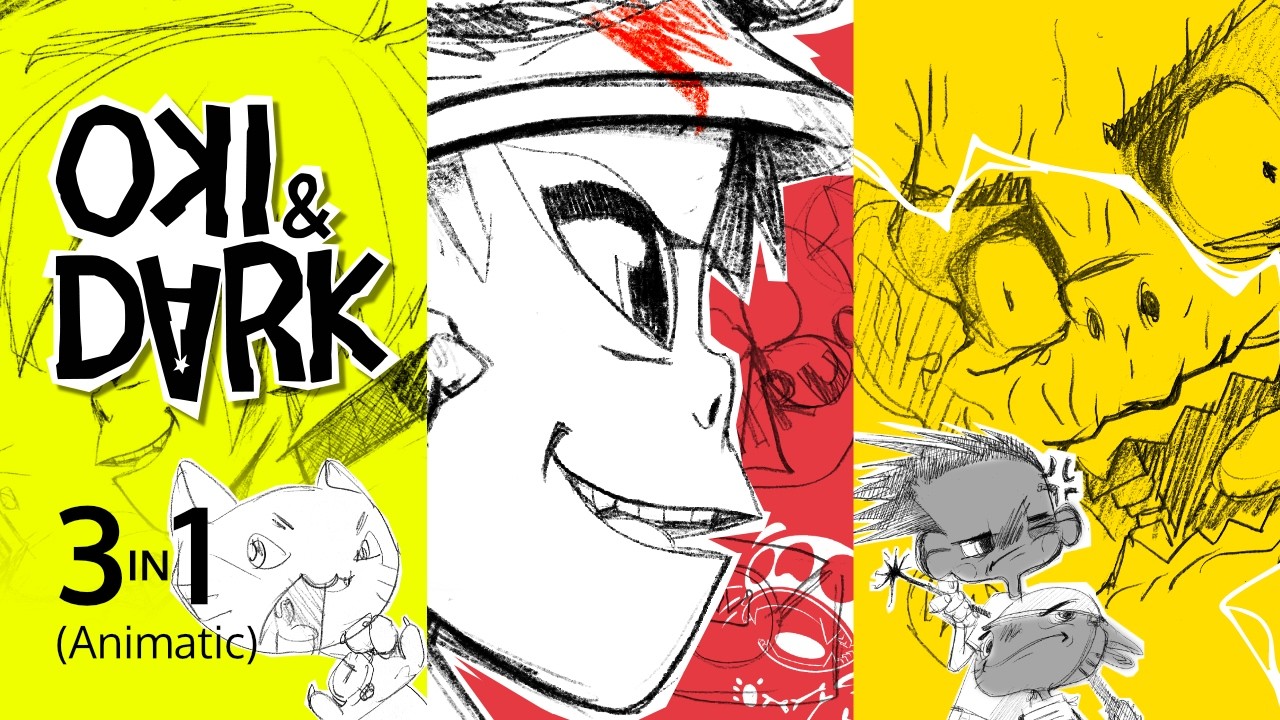 Absolute Chaos: (3 Episodes Compilation) 🪄🐑🐱 | Oki & Dark — Animatic
