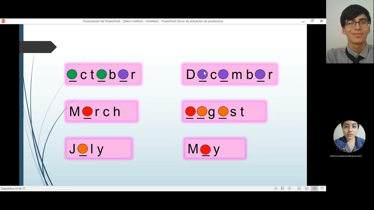 The Silent Way method with three students by Alexis Avila (AC101218)