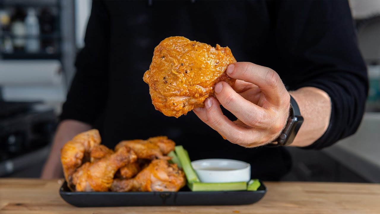 Buffalo Wings except they're Oven Roasted and made with Whole Chicken Pieces.