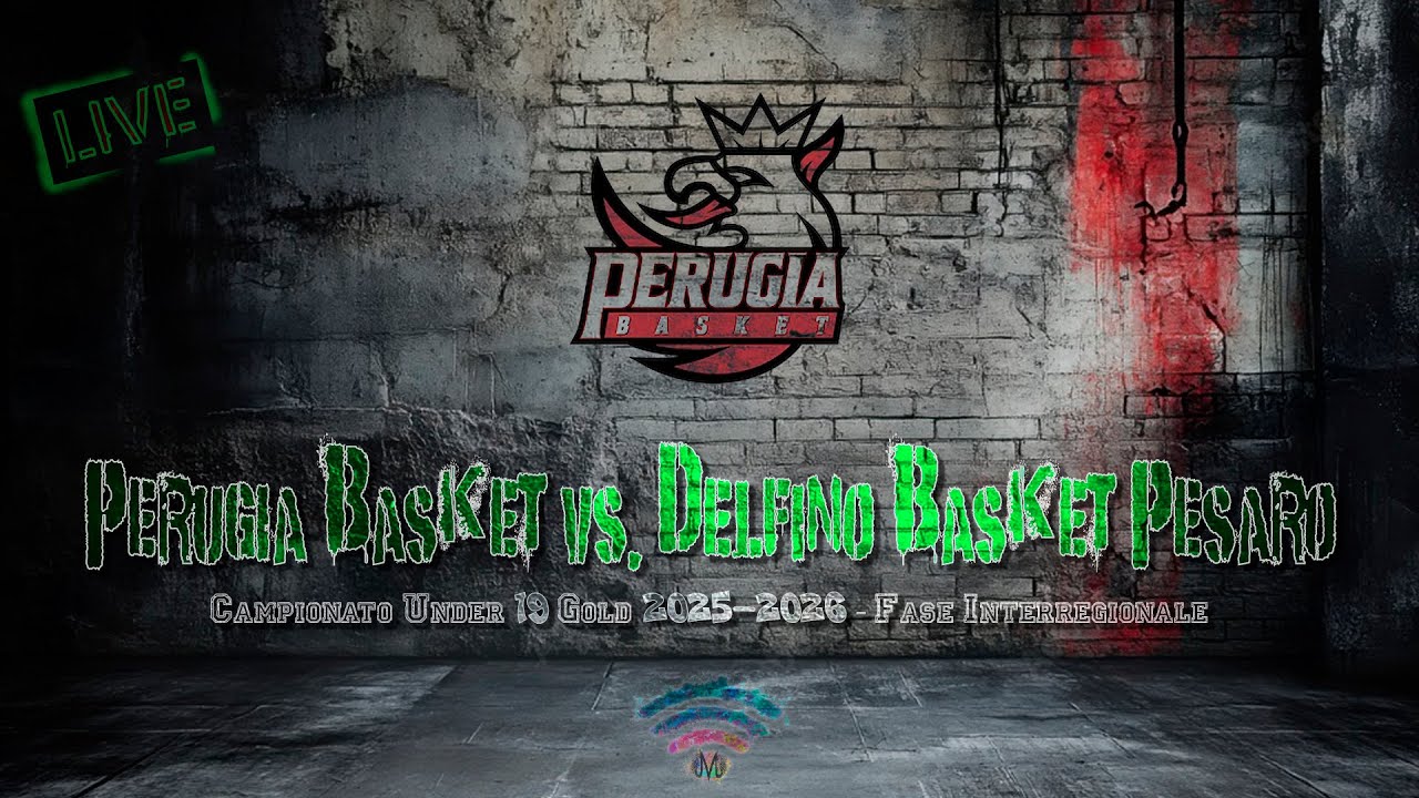 🏀🏀 UNDER 19 GOLD 2025-2026 - FASE INTERREGIONALE - PERUGIA BASKET VS. DELFINO BASKET PESARO 🏀🏀