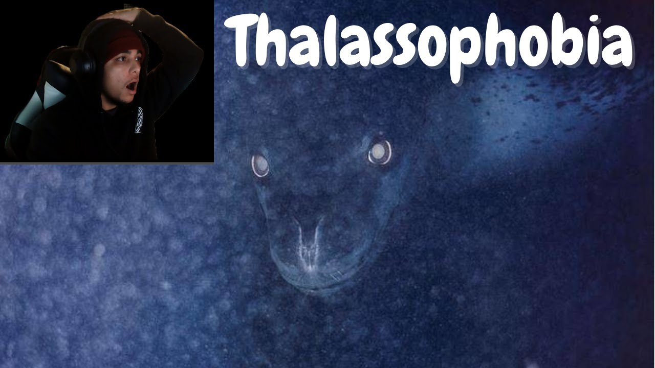 Person with thalassophobia reacts to thalassophobia