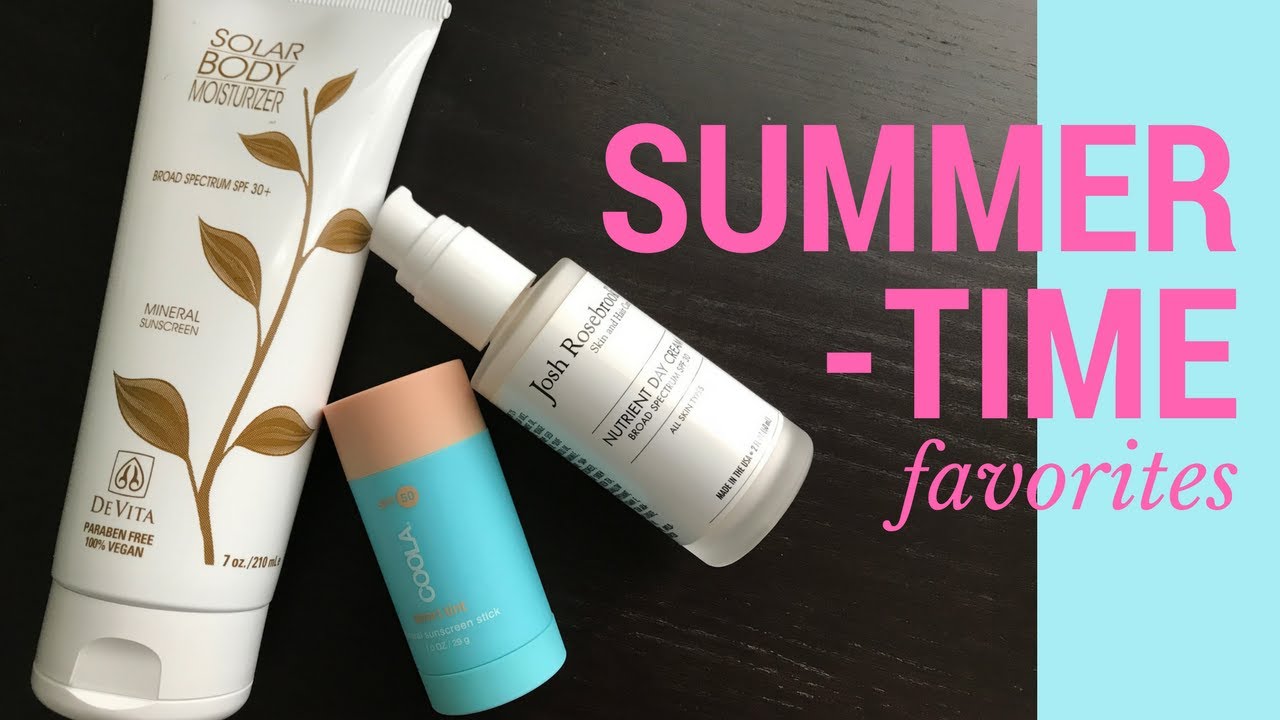 SUNSCREEN FAVORITES/ Green Beauty SPF (mostly)