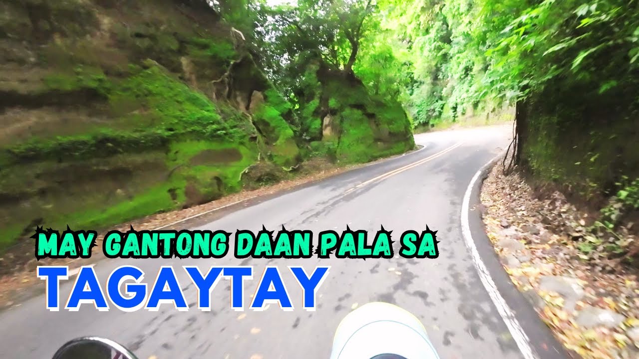 Scenic Road sa Tagaytay na Medyo Delikado | Unang Daan ko lang Dito | Fazzio 125