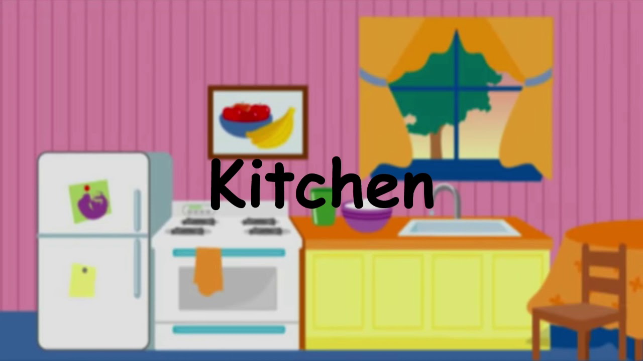 Zoe´s First Words Around The House Kitchen