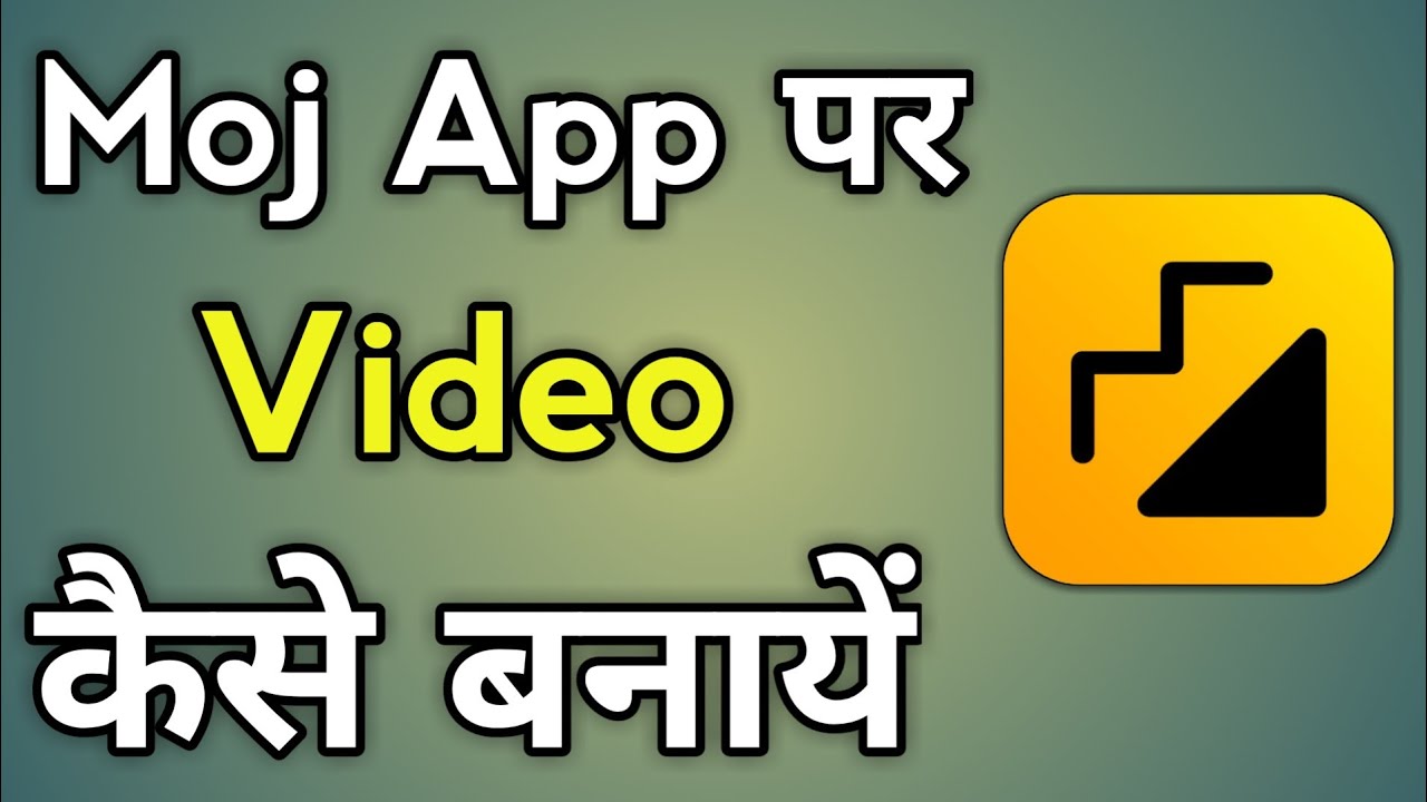 Moj App Par Video Kaise Banaye | How To Create Video On Moj App