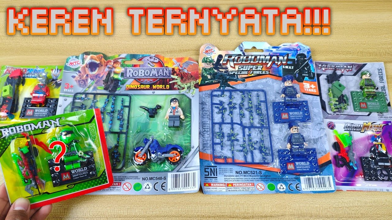 UNBOXING LEGO ROBOMAN | Ada yang besarnya ternyata!!!