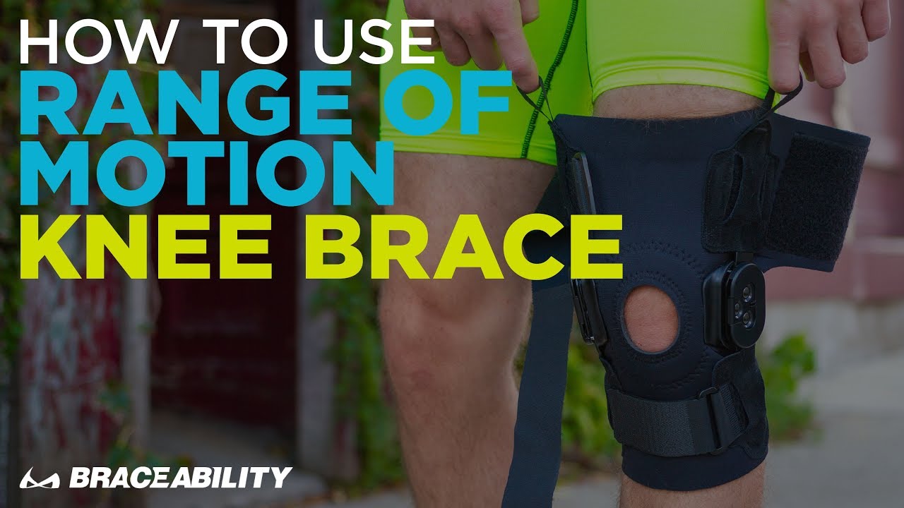 How to Use Hinged Range of Motion (ROM) Knee Brace