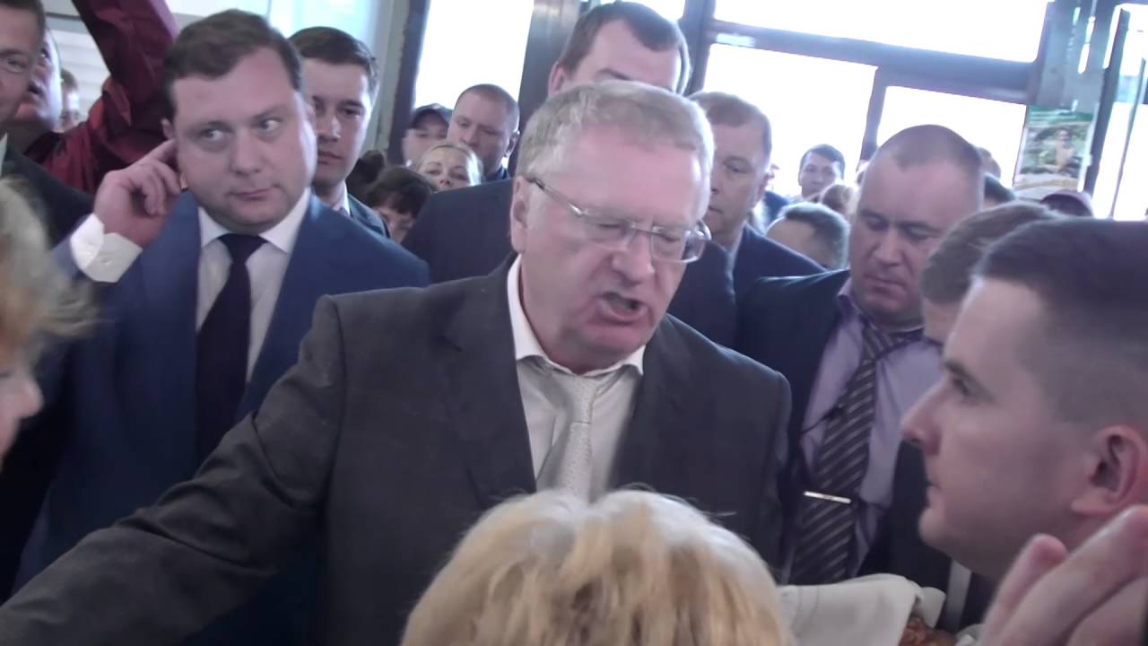 визит Жириновского в Смоленск  Рынок