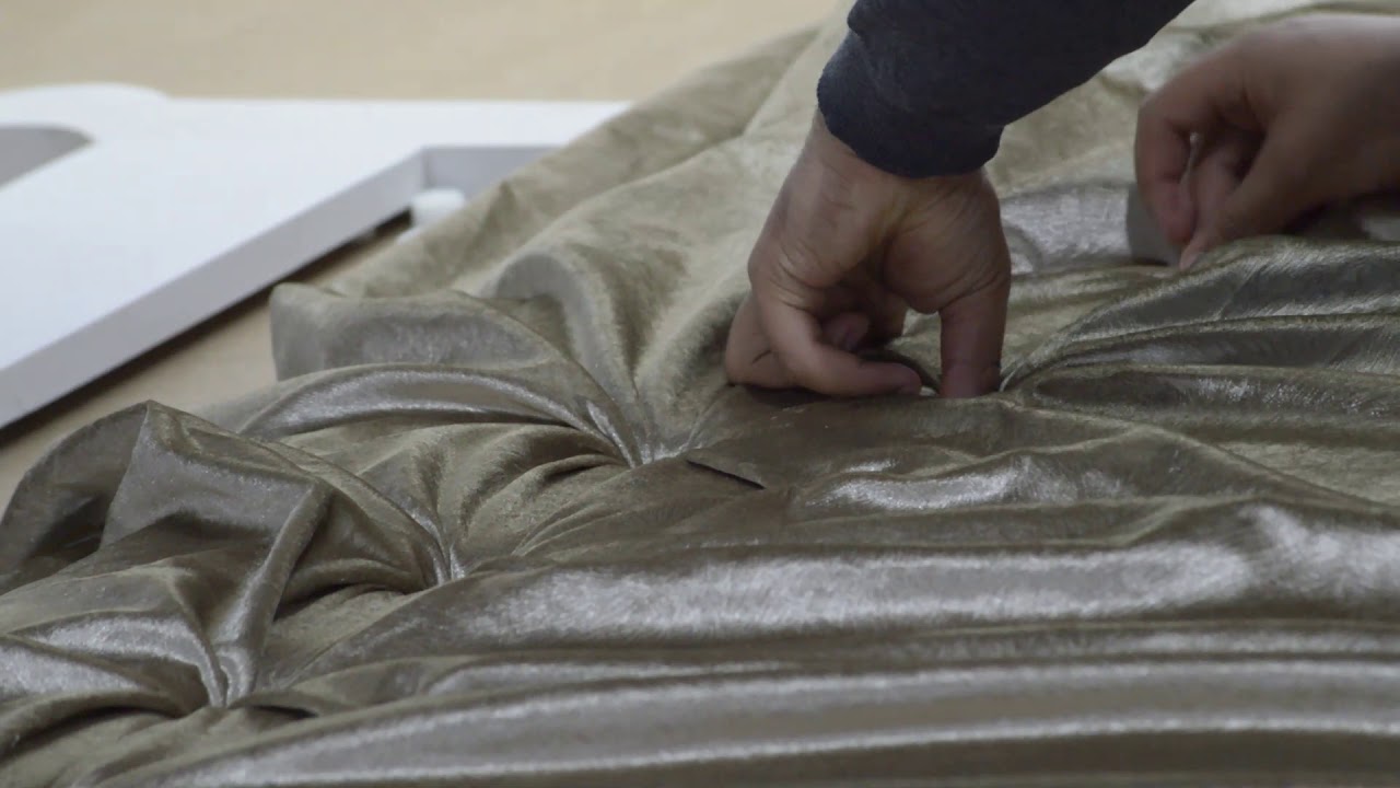 Comment Faire  de lit capitonnée ? / Omar Best Design
