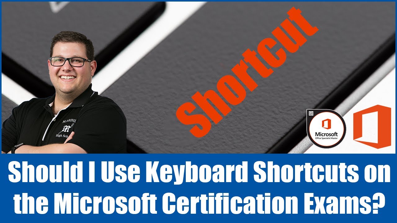 Стоит ли использовать сочетания клавиш на сертификационных экзаменах Microsoft?