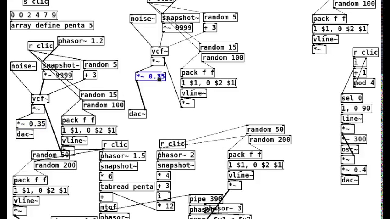 Pure Data Livecoding
