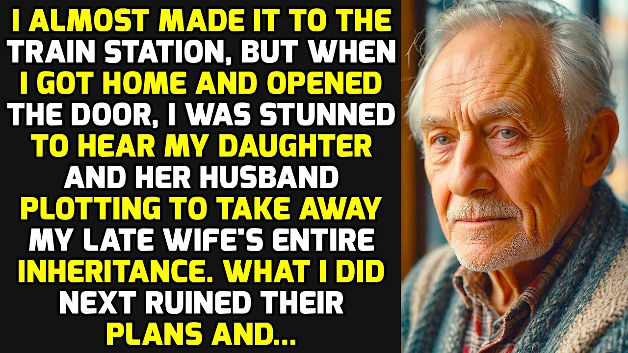 I Forgot My Late Wife's Will Came Home And Heard My Daughter And Her Husband Plotting Evil.. STORIES
