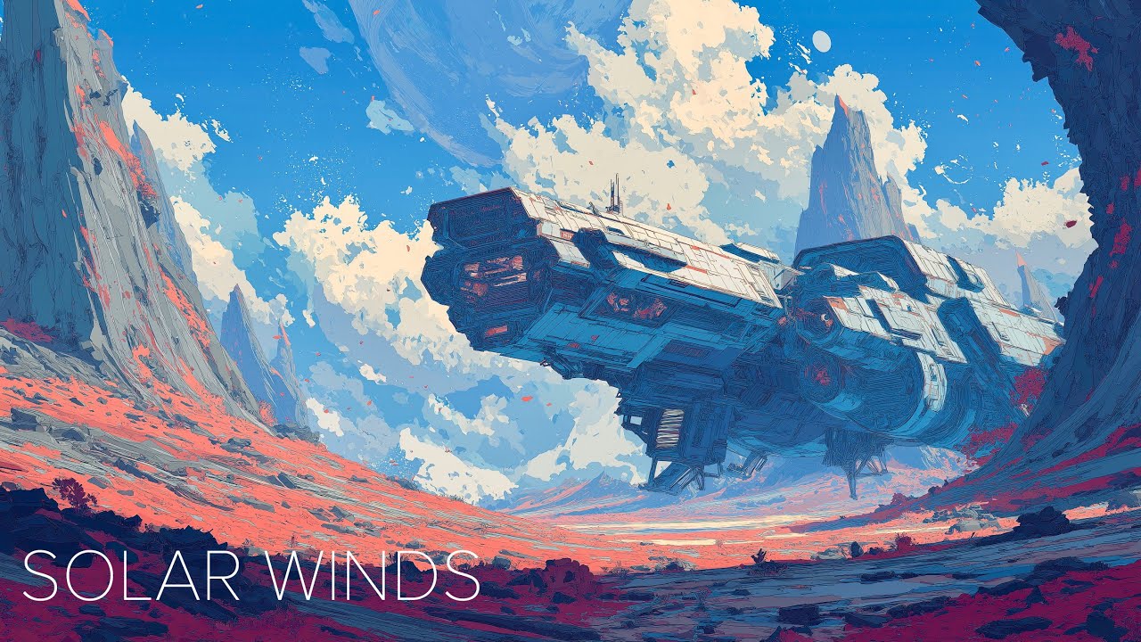 Solar Winds – Epic Cinematic Sci-Fi Ambient Music | Soundtrack for Space Travel & New Worlds