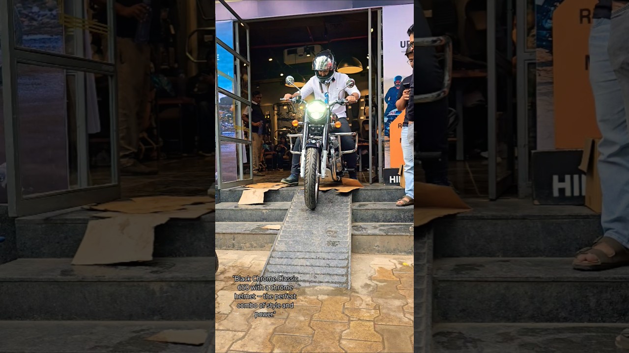 Royal Enfield classic 650 #Chrome650 #RE650Chrome #RoyalEnfield650 #Classic650 #ChromeEdition