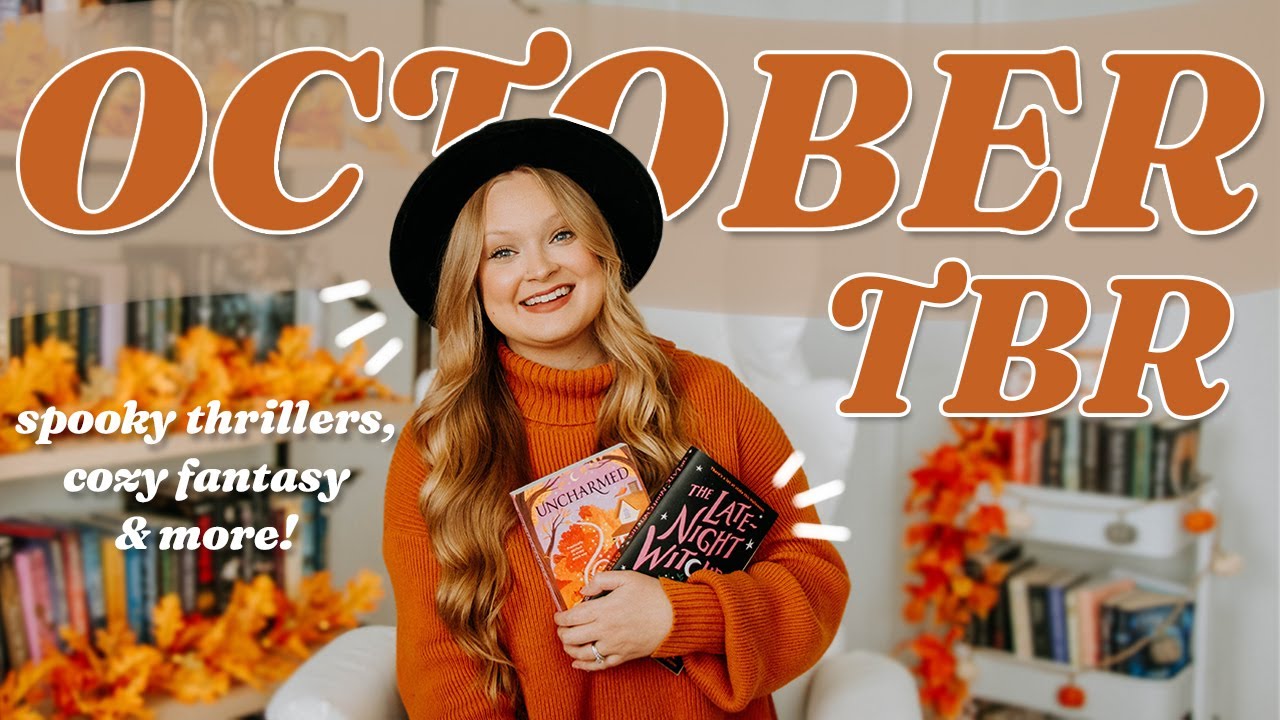 ОКТЯБРЬ TBR \\ осень TBR банка выбирает мои книги для чтения 🍁 готическое фэнтези, уютный роман, ...