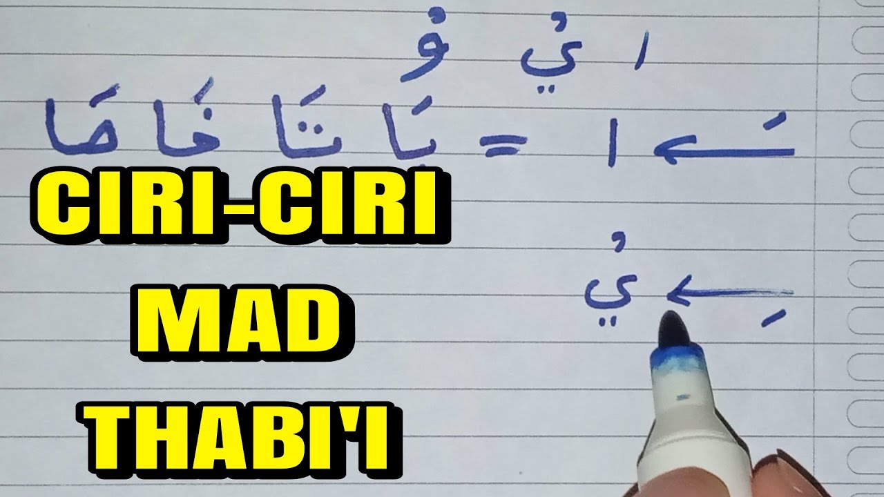 PENJELASAN MAD THABI'I ATAU MAD ASLI
