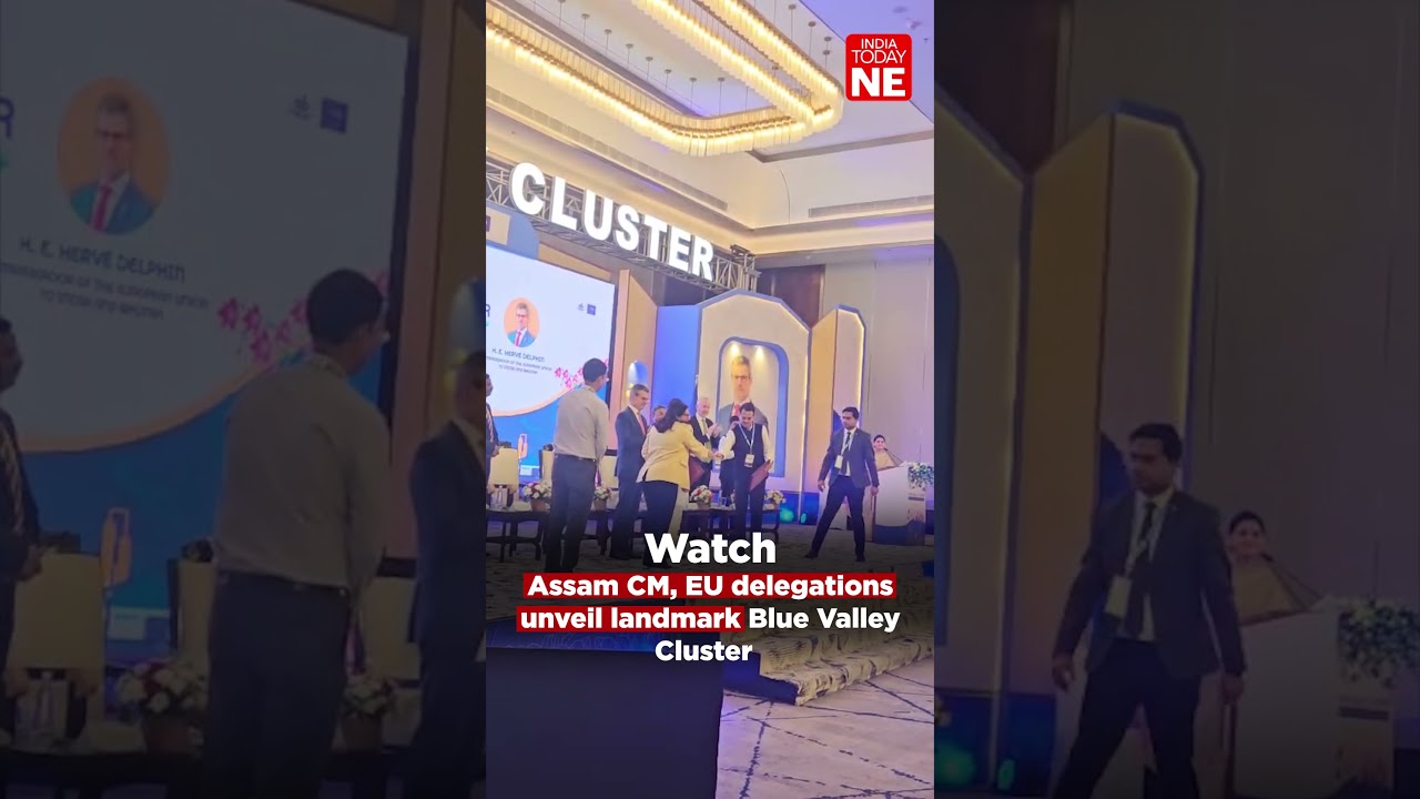 Watch| Assam CM, EU delegations unveil landmark Blue Valley Cluster