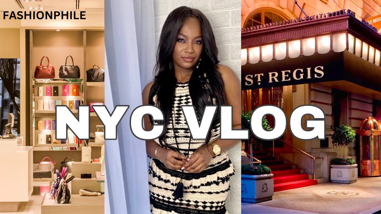 VLOG: FASHIONPHILE Event in NYC + St. Regis Invite | Elements Boutique
