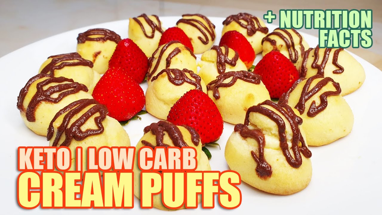 KETO CREAM PUFFS - PROFITEROLES