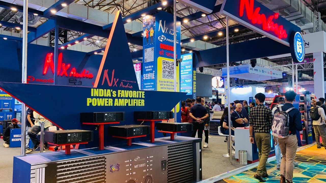 मुंबई Palm Expo से सीधा लाइव ॥ Jbl, Nx audio, Studiomaster, Ahuja, Paudio, Adamson, beta three Brand
