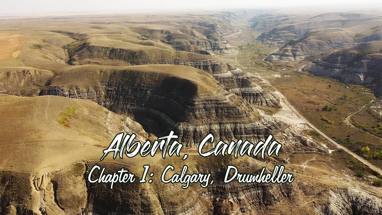 Exploring Alberta | Calgary Drumheller Royal Tyrrell Museum 🦖 Summer Road Trip!